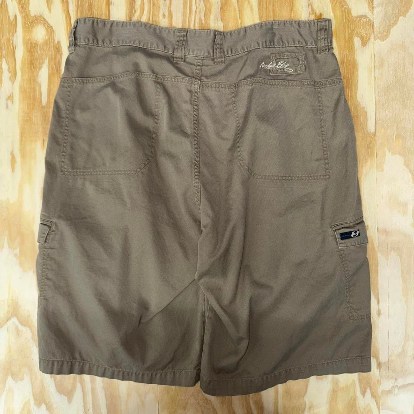Vintage y2k anchor blue surf skate carpenter cargo shorts