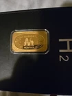 1 Only 50! Memphis 24ktGp 1 Oz .999 Silver Art Bar! Look At Our Other Auctions!