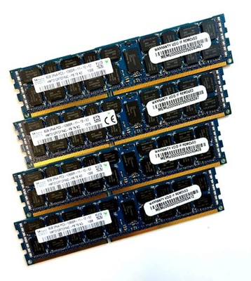 4x 8GB SKHYNIX HMT31GR7CFR4C SERVER RAM 2Rx4 PC3-12800R #3081