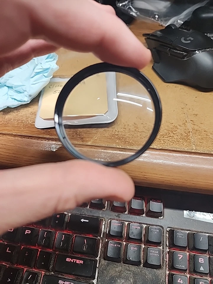 Used Rokunar Close Up No. 2  52mm Lens Filter Made in Japan - Image 4 of 4