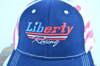 Liberty Racing - Flag Mesh Back Cap - Trucker/Baseball Hat