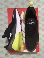 Nike Air Max 270 (GS) Junior UK 5.5 / EUR 38.5 - LT Lemon Twist/White-Black