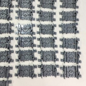 Flexible Train Track 64022 for LEGO City Railway RC Train Sets 82pc Lot Gray