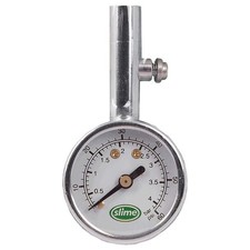 SLIME 20048T Dial Tire Pressure Gauge,5 to 60 psi 54ZW40