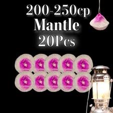 Gas Mantle 200-250cp Camp Lantern Mantles Optimus Primus Pressure Mantle ×20Pcs
