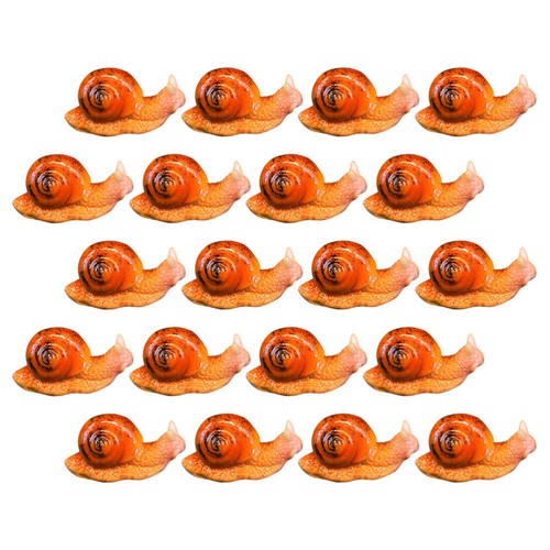 20 haute qualité Pcs Succulent Plant Decoration Animal Snail Ornament Micro Landscape