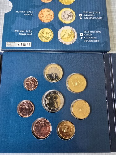 ZYPERN Kursmünzensatz komplettes Euro-Set im Blister aus 2008 incl. Probemünze - Bild 3 von 4