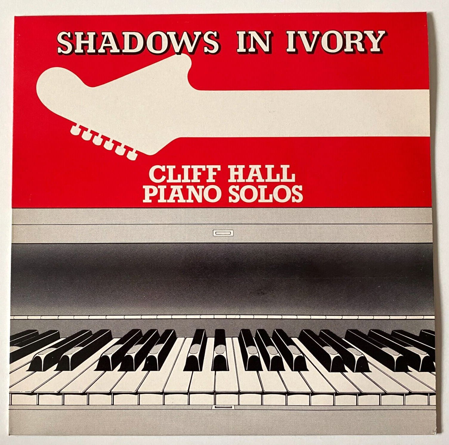 Cliff Hall - Shadows In Ivory New Unsealed UK Vinyl LP Album 1983 Brian Bennett