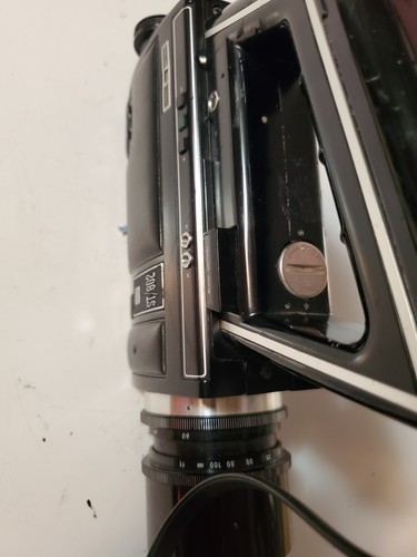 GAF ST/802 SUPER 8 MOVIE CAMERA VINTAGE SOLD FOR PARTS NON TESTED DOESN'T WORK - Picture 6 of 7