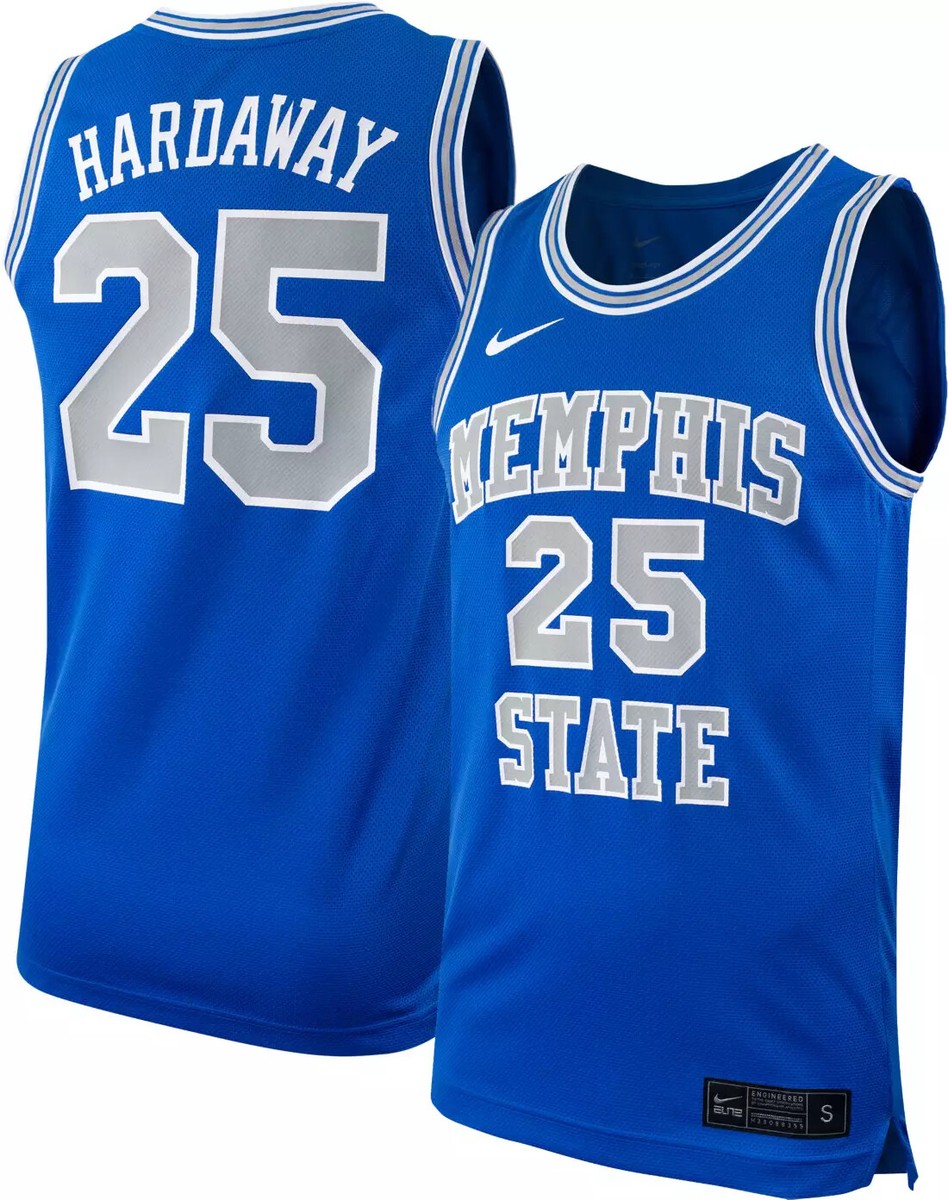 【レア物】NCAAユニフォーム A.HARDAWAY（メンフィス州立大学）#25 Memphis Tigers Penny Hardaway #25 Nike Men's Blue Official