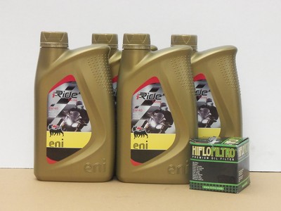 Agip ENI I-Ride  5W-40  Öl / Racing-Ölfilter Aprilia 1100 VR4 Tuono ab Bj 15