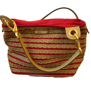 straw squishee javits handbag woven tote eric tan zip designer close summer