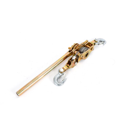 4400LB 2 TON HAND LEVER PULLER COME ALONG DOUBLE HOOKS CABLE HOIST RATCHET SALE
