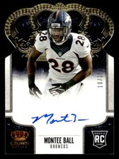 Montee Ball 2013 Panini Crown Royale Rookie Auto Gold #/25 #229