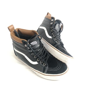 black fur lined vans