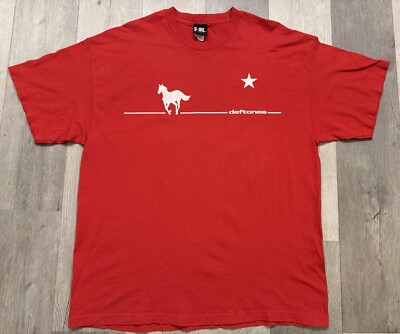 Vintage Deftones White Pony Red T-Shirt (Giant Tag) - XXL 2XL | eBay