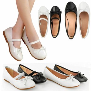 white ballet pumps