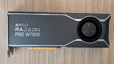 AMD Radeon PRO W7800 32GB GDDR6 PCIe 4.0 *Engineering Sample* GPU Video Card