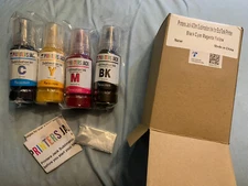 4 Pack Of printers jack 400ml sublimation ink refill for eco tank printer