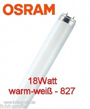 10 OSRAM Leuchtstofflampen LumiluxT8 18Watt 827 18W warm-white warm wei&szlig; philips