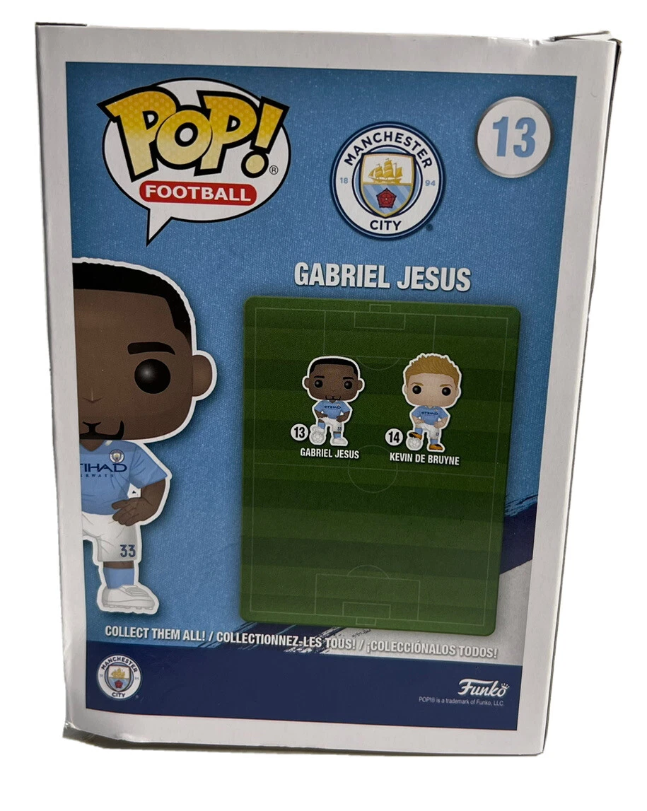 Funko POP Football Gabriel Jesus #13 Manchester City FC Premier