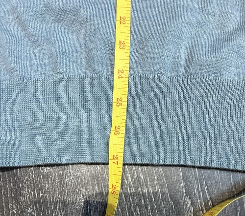 Allsaints BNWT Mode Merino Haze Blue Crew Jumper Small All Saints - Picture 9 of 11