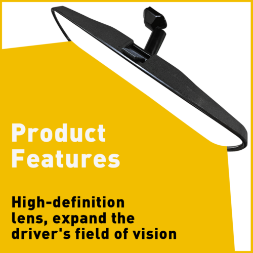 8" Car Rear View Mirror Glass Anti Glare Wide Angle Auxiliary Reversing Universa - Picture 8 of 8