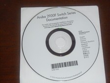 HP Aurba 2930F Switch Series Documentation CD