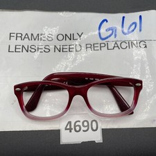 Ray-Ban Eyeglasses Kids RB 1528 3583 Burgundy Full Rim Women 48 16 130 G61