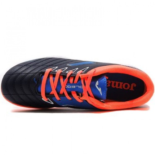 Joma Scarpe Calcetto Junior - Toledo Jr 803 Navy Indoor - Foto 4 di 5