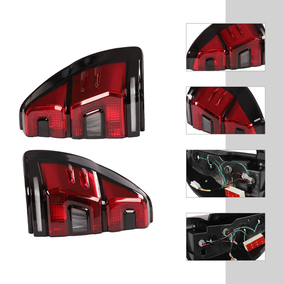 1 par de luces traseras para Toyota Land Cruiser Prado Lc120/Fj120 2003-2009 Foto 2 de 4