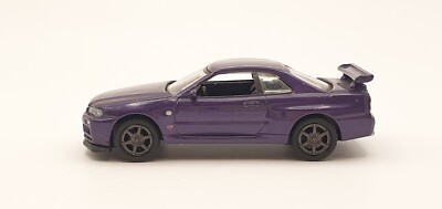 1/64 Targa Taccar Engine NISSAN SKYLINE GT-R R34 MIDNIGHT PURPLE