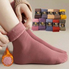 1/3Pairs Women Floor Socks Boots Socks Plush Socks Sleep Socks Thermal Sock  