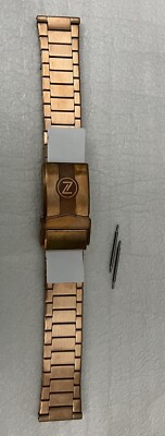New Zelos BRONZE Watch Bracelet 20mm | eBay