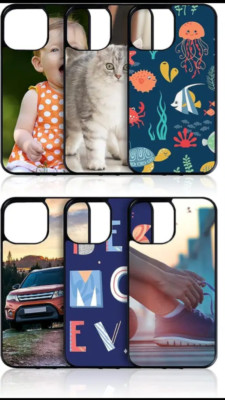 Handyhülle mit Wunsch Bild für Apple iPhone und Samsung eigenes Foto Cover Case