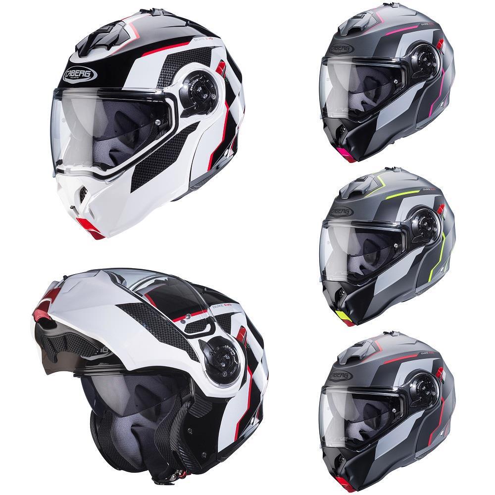 Caberg Duke Evo Move Flip Front Motorcycle Helmet Touring Modular Crash Lid