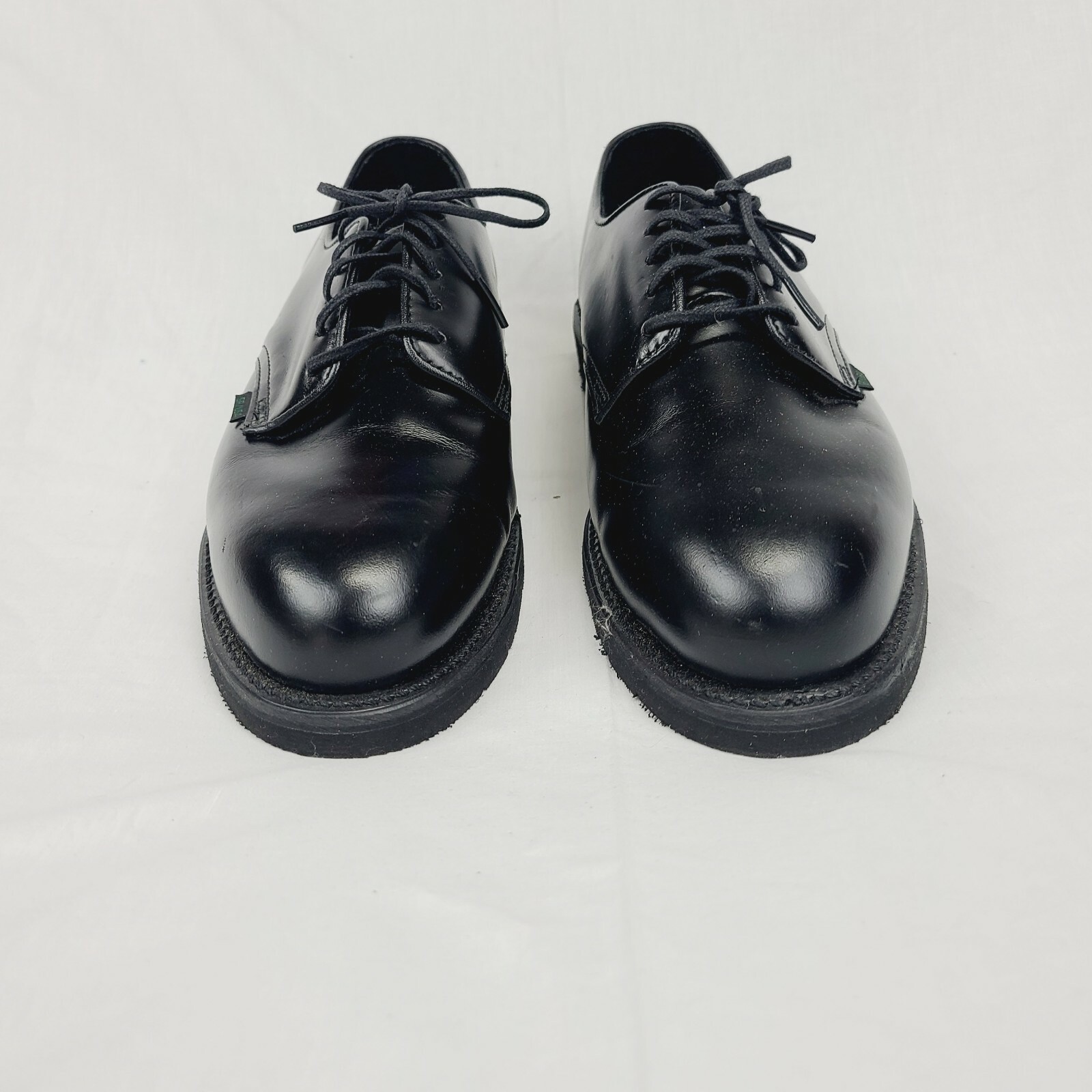 Thorogood Uniform Classics Leather Oxford Size 8.5 Black Shoes Lace Tie