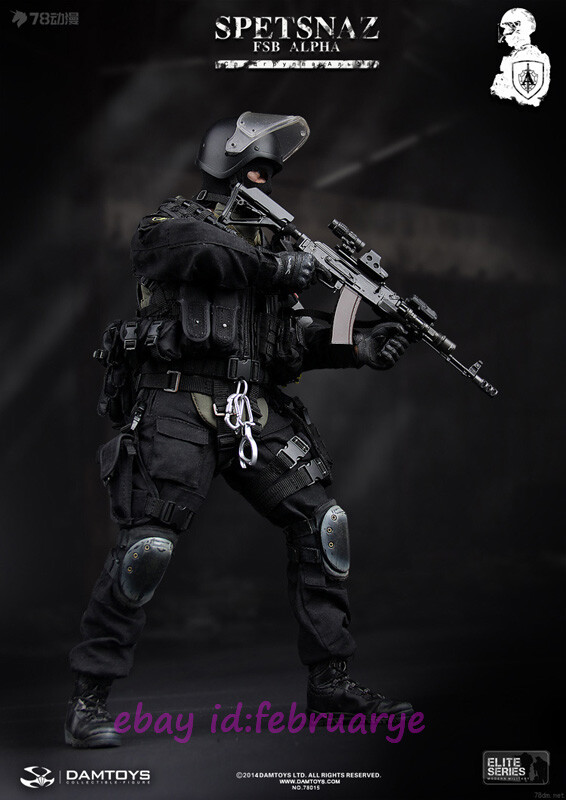 Damtoys 1/6 78015 Elite Series Spetsnaz Fsb Alpha Group Action