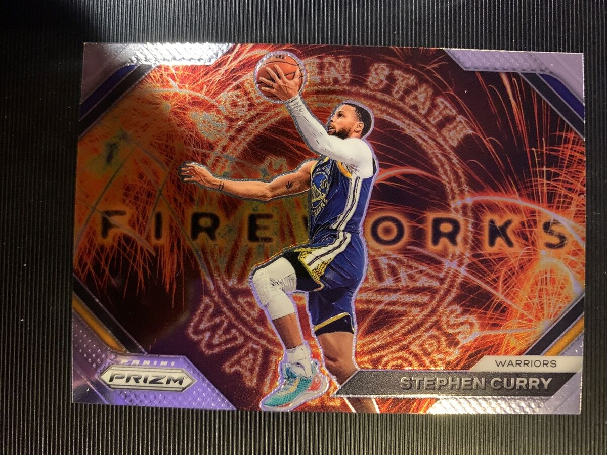 STEPHEN CURRY 2023-24 PANINI PRIZM FIREWORKS SP #5 WARRIORS STEPHEN CURRY 2023-24 PANINI PRIZM FIREWORKS SP #5 WARRIORS