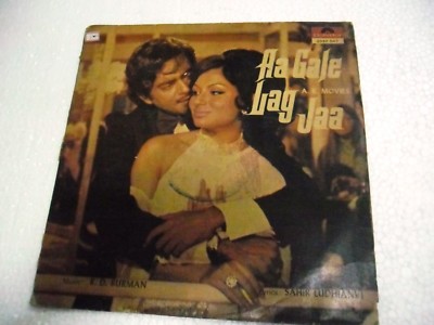 Aa Gale Lag Jaa Rd R.D.Burman Morricone/Edda Dell Orso Piece. LP Bollywood Ex