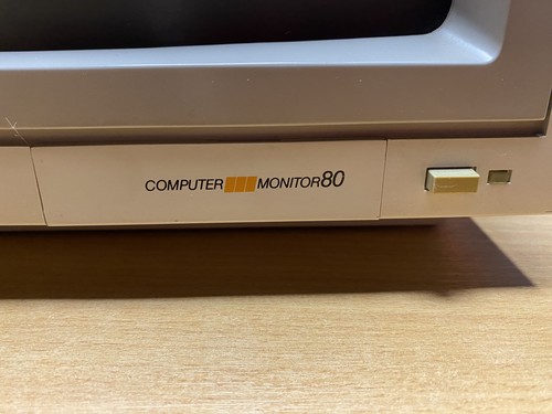 π RARE BOXED PHILIPS COMPUTER MONITOR 80 12" AMBER CRT BBC ACORN APPLE PROPππ» - Afbeelding 12 van 24