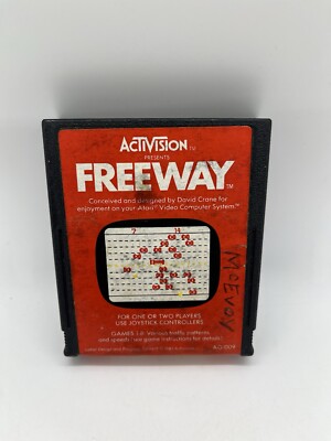 Freeway Atari 2600, 1981 Game Cartridge Only Tested Working By ...