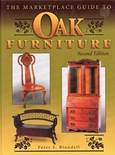 Antique American Oak Furniture - Types Makers Dates  / Illustrated Book + Values