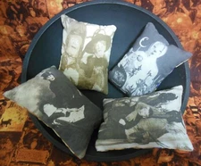 Primitive/Vintage/Halloween Ornies/Bowl Fillers/ Cupboard Tucks Set of 4-Set # 7