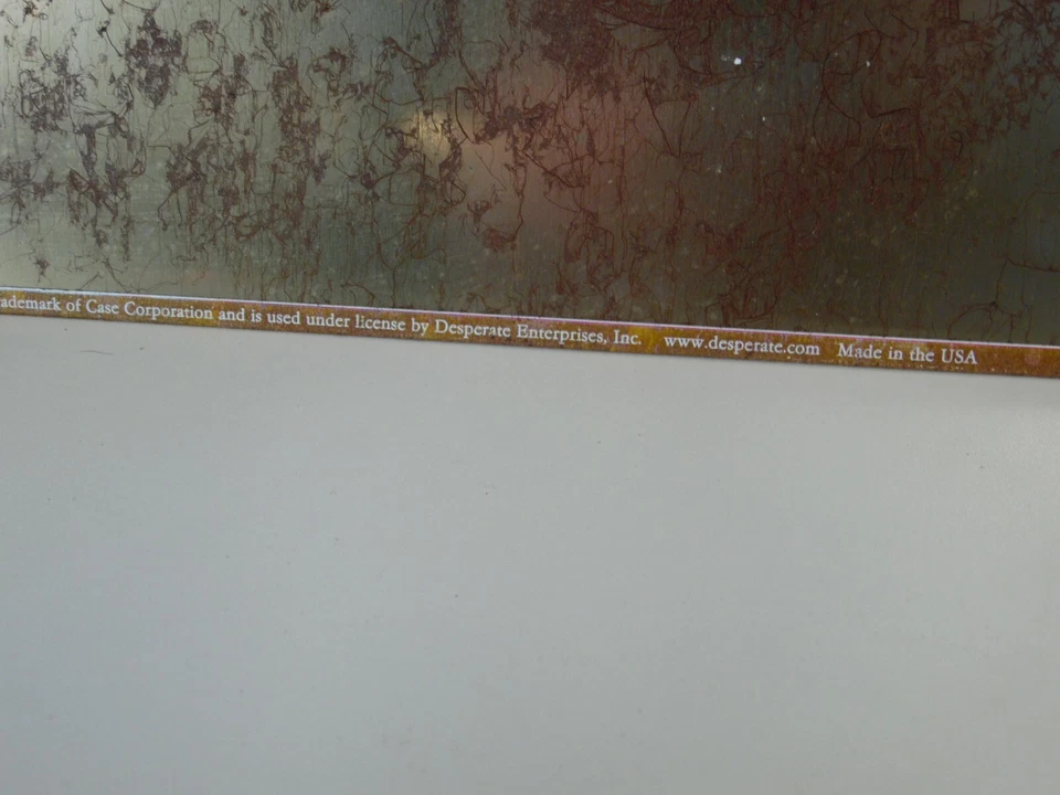 Letrero retro vintage de metal McCormick Deering Farmall tractor 12,5"x16" Foto 3 de 4