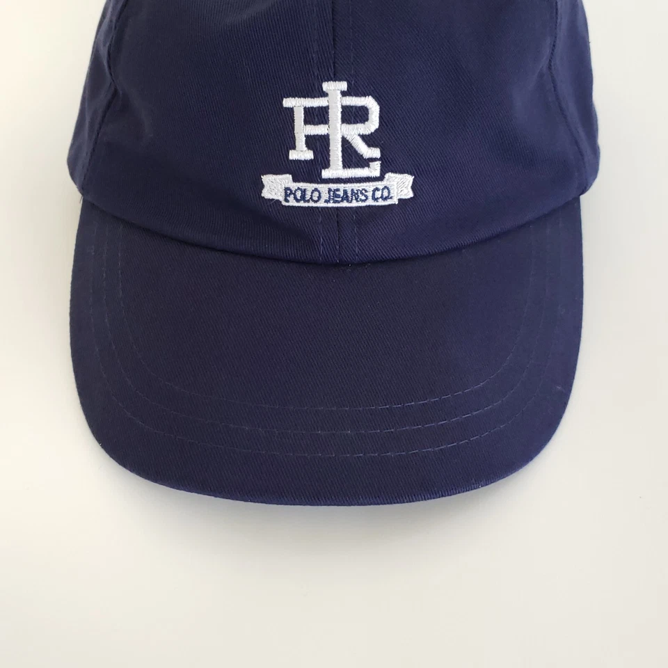 Ralph Lauren Polo Jeans Sombrero Niños Gorra de Béisbol Ajustable Azul Bordado Juvenil Foto 3 de 4