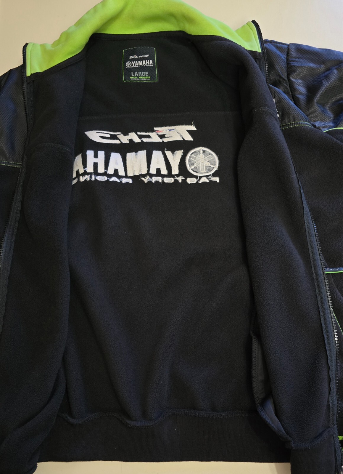 Tech3 Yamaha Factory Racing Team Black Fleece Jacket … - Gem