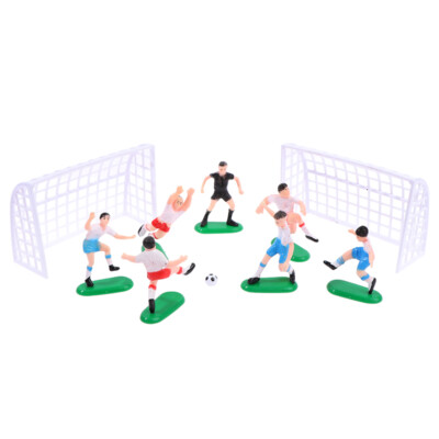 Fußballspiel Kinder Spielzeug Tor Torte Kunst Geburtstag Cupcake Topper