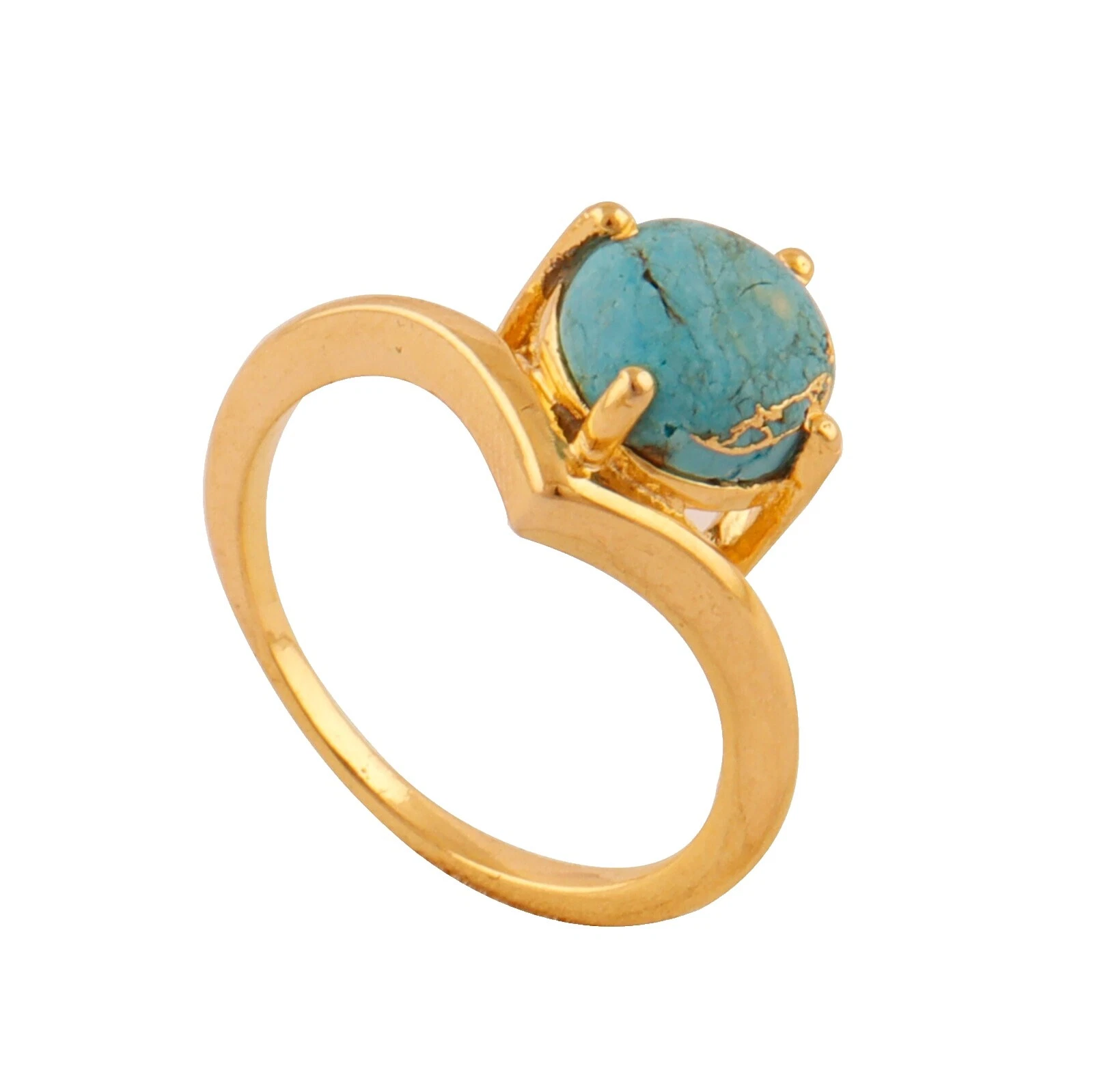 Turquoise 6 Ring Fashion Rings