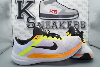 Nike Winflo 10 Just Do It Grau Low Tops EU 45,5 US 11,5 Sportschuhe DV4022-101